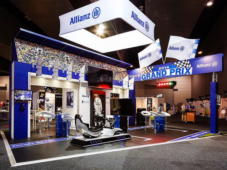 Allianz Exhibition Stand Nimlok Australia